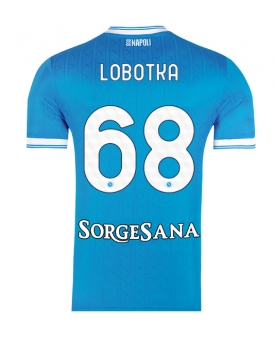 Billige Fotballdrakt SSC Napoli Stanislav Lobotka #68 Replika Hjemmedrakt 2025-26 Kortermet Billige Fotballdrakt SSC Napoli Stanislav Lobotka #68 Replika Hjemmedrakt 2025-26 Kortermet
